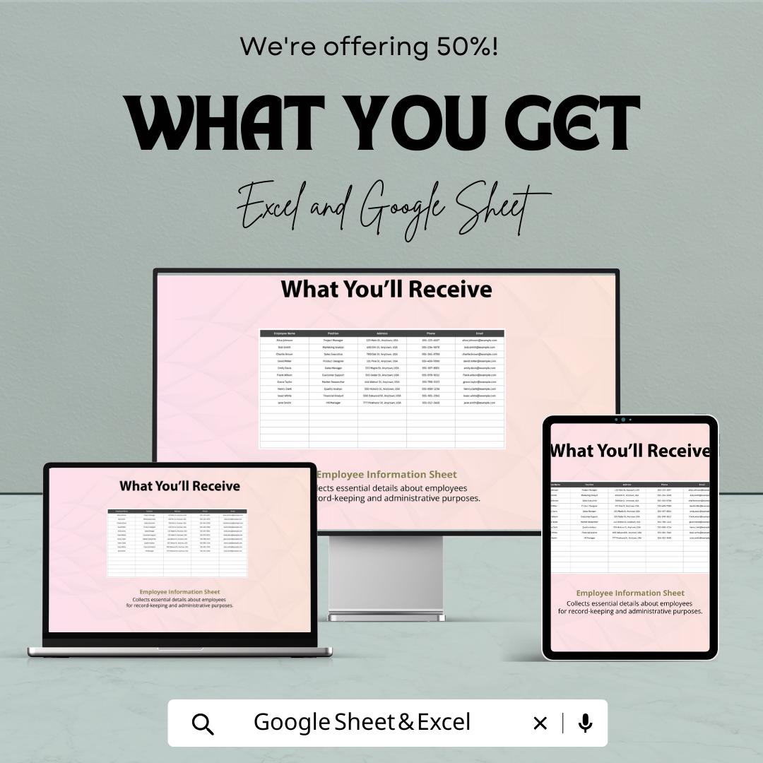 Business Development RACI Chart Template Excel and Google Sheets | Project Responsibility Matrix | Task Assignment & Accountability Tracker