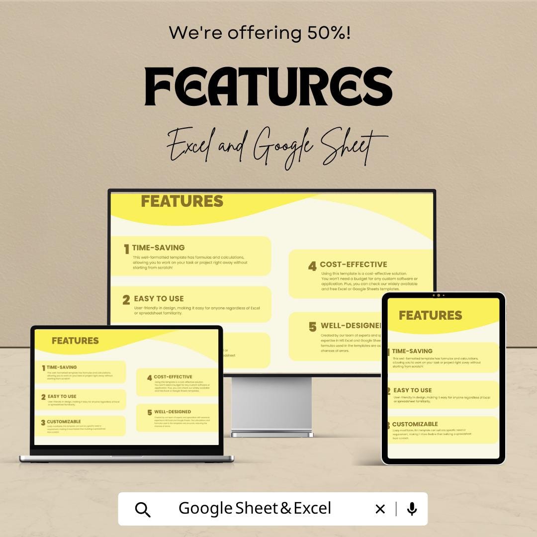 Debt Free Planner Spreadsheet | Debt Tracker | Debt Payoff Planner | Budget Spreadsheet | Excel & Google Sheets | Financial Planner