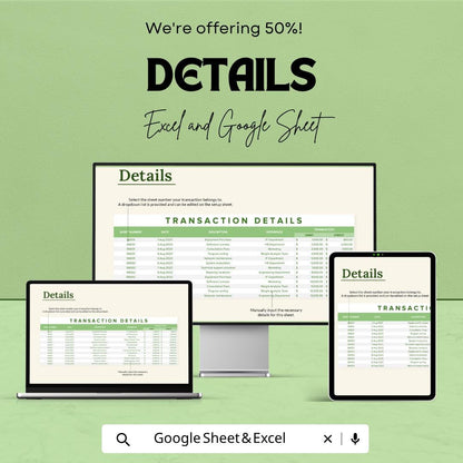 IT Financial Risk Analysis Sheet | Accounting Ledger Spreadsheet | IT Financial Tracking Template | Excel & Google Sheets |