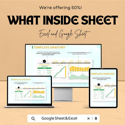 Startup Performance Metrics Dashboard Template | Business Performance Tracker | Startup Financial Metrics Spreadsheet