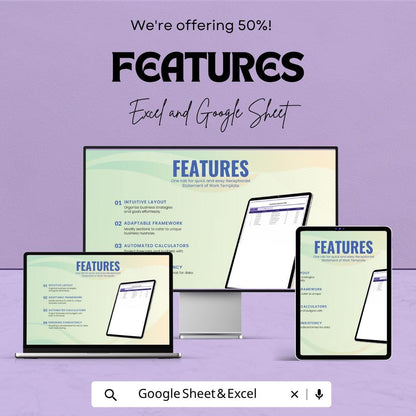 Receptionist Statement of Work Template | Admin Task Tracker Spreadsheet | Office Workflow Planner Template | Daily Task Management Sheet