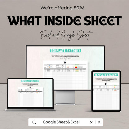 Administration Digital File Conversion Tracker Template | File Management Spreadsheet | Business Organization Tracker