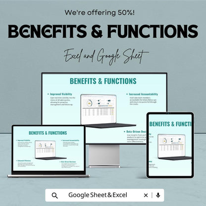 Sales Quote Status Tracker Template | Sales Tracker for Excel & Google Sheets | Quote Management Spreadsheet | CRM Quote Tracker