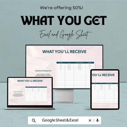 Finance Payroll Tax Template | Payroll Tax Calculator Spreadsheet | Employee Payroll Tracker | Salary Tax Calculation Sheet