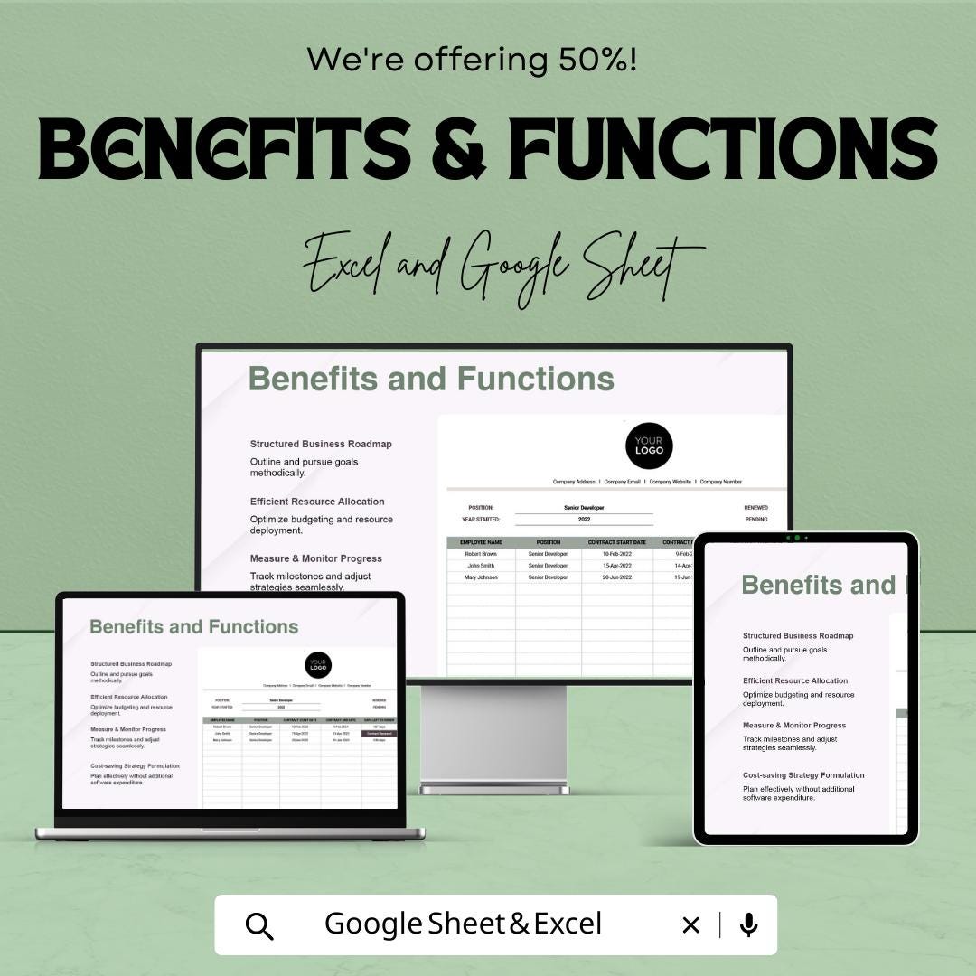 Contract Renewal Reminder Tool HR Template , Employee Contract Tracker, HR Contract Management Spreadsheet, Staff Renewal Tracker