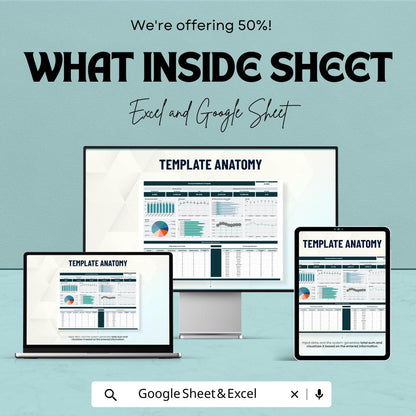 Scorecard Dashboard Template | Excel and Google Sheets KPI Tracker | Business Performance Dashboard | Data Analytics & KPI Report Template