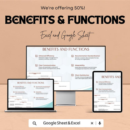 Construction Work Order Template | Contractor Job Sheet | Project Management Tracker | Excel & Google Sheets Work Order |