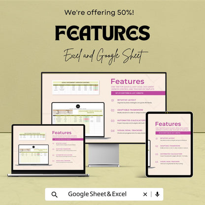 Legal Document Version Control Tracker | HR Compliance Document Log | Legal File Management Template | Excel & Google Sheets