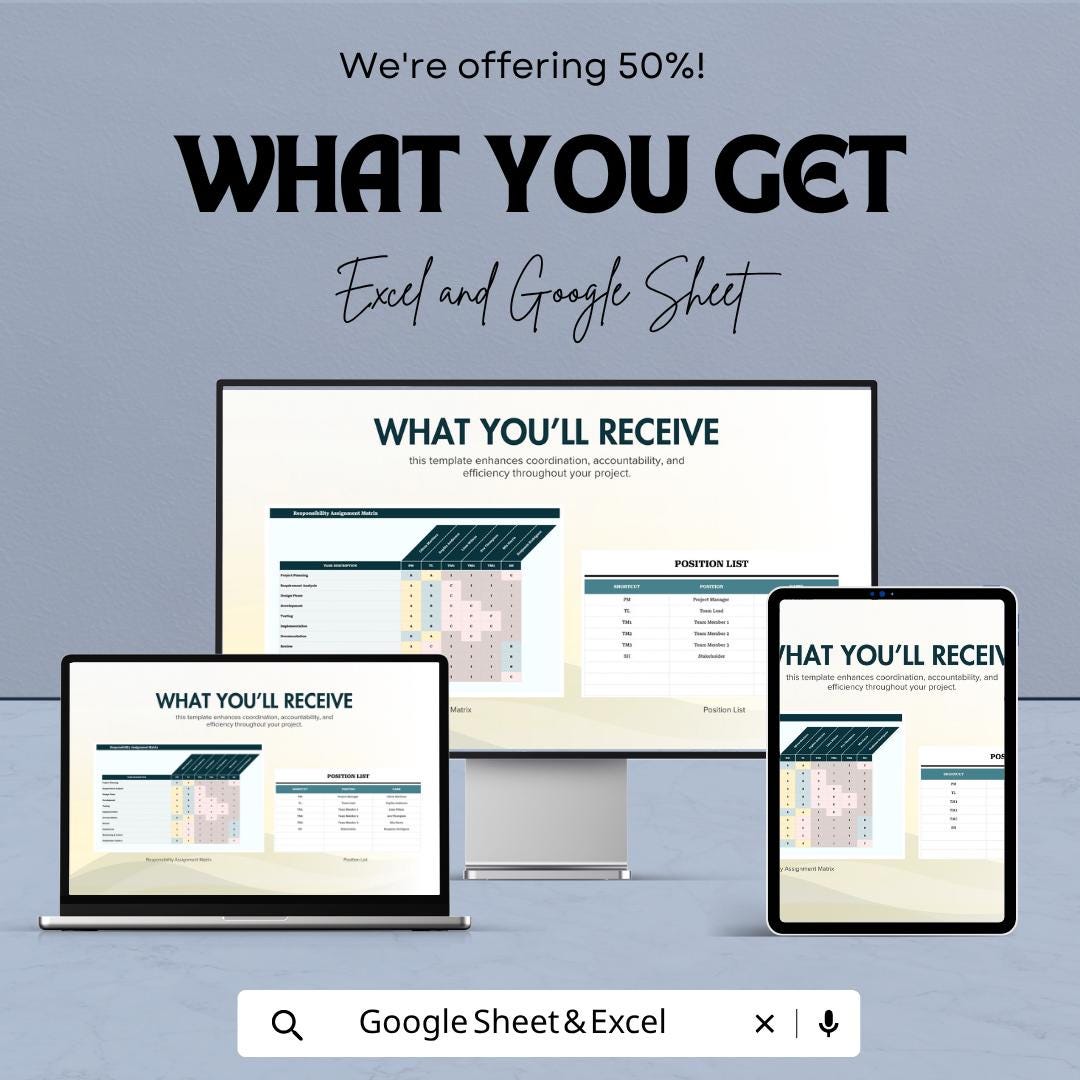 Data Chart Template | Excel Dashboard Template | Google Sheets Chart Template | Data Visualization Spreadsheet | KPI Dashboard Template