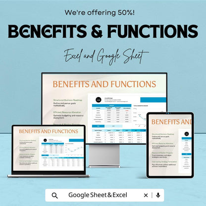 Yearly HR Budget Template | Excel & Google Sheets HR Budget Planner | Annual HR Expense Tracker | Human Resources Budget Spreadsheet