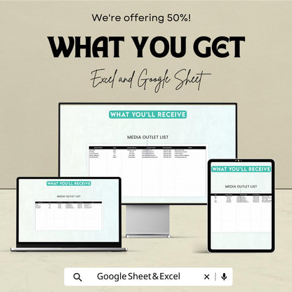 Administration Media Coverage Tracker Template | PR Report Spreadsheet | Excel and Google Sheets | Public Relations Analytics Dashboard