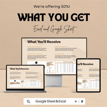 Role Specific Skill Score Compilation HR Template  | Employee Skill Assessment Tracker | HR Performance Evaluation Sheet
