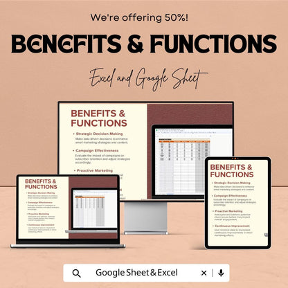 Email Marketing Subscriber Churn Rate Calculator | Google Sheet and Excel Template | Track Monthly Churn Rate & New Subscribers