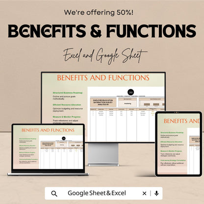 Employee Relocation Satisfaction Survey Analysis | HR Survey Template | Excel & Google Sheets | Employee Relocation Feedback Tool