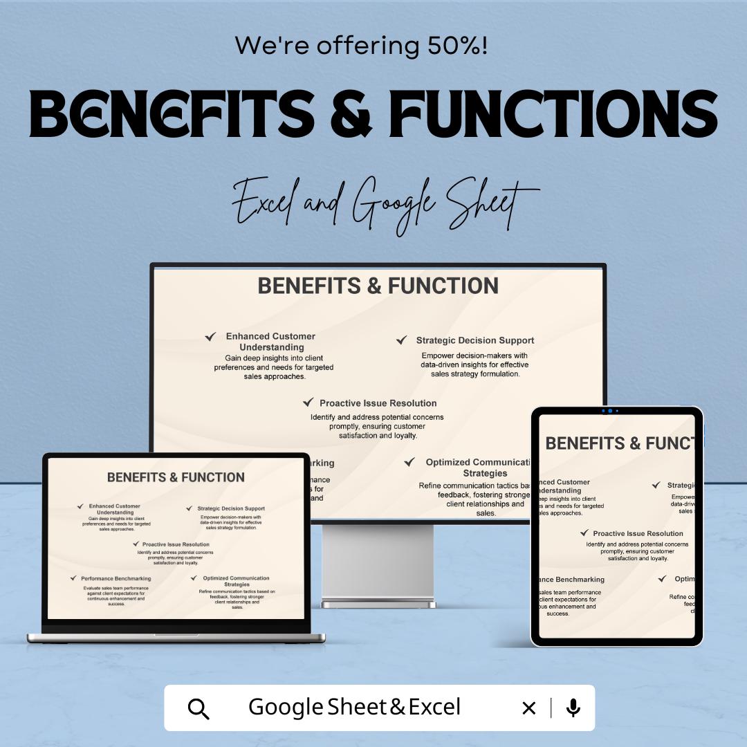 Sales Client Feedback Analysis Template | Client Sentiment Tracker | Sales Performance Review Sheet
