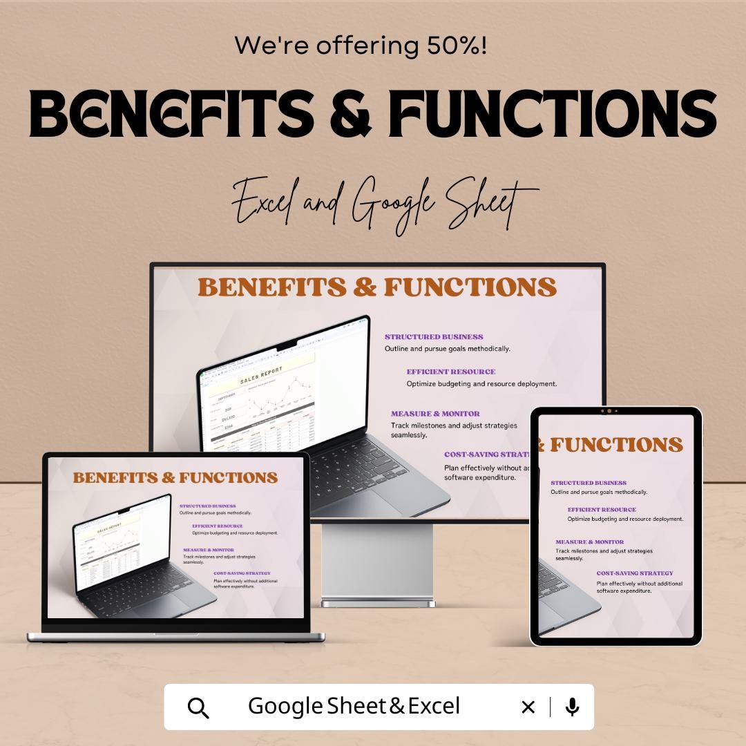 Restaurant Sales Daily Report Template | Daily Sales Tracker | Restaurant Revenue Report | POS Sales Summary Spreadsheet