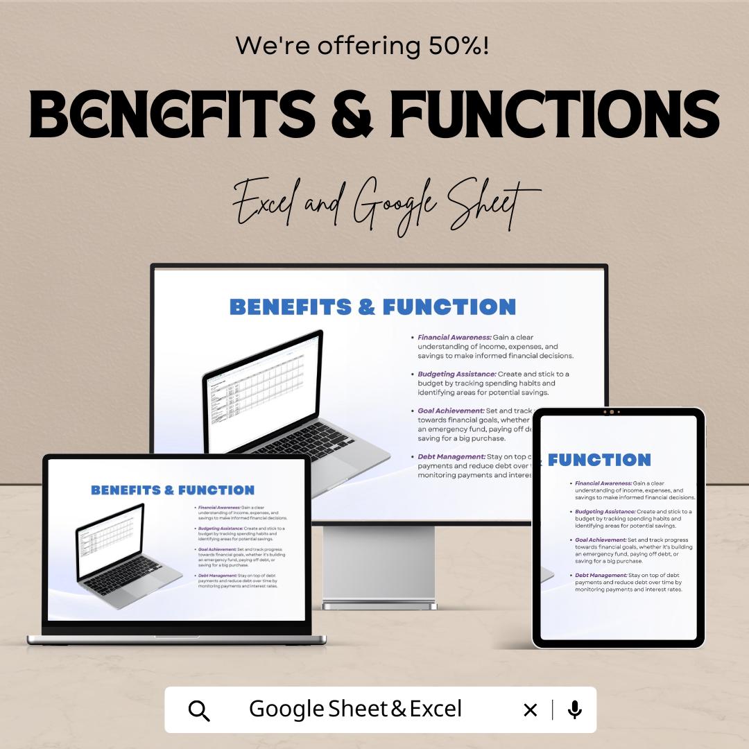 Personal Cash Flow Sheet | Monthly Budget Tracker Excel & Google Sheet | Income Expense Planner | Financial Spreadsheet Template