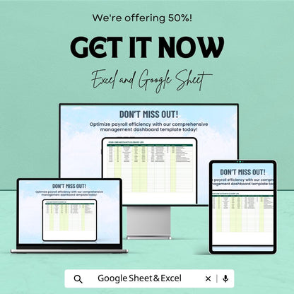 Year-End Accounts Closure Template Excel | Financial Closing Checklist Spreadsheet | Accounting Task Tracker | Google Sheets Finance Log