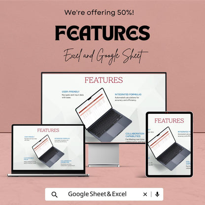Automotive Parts Inventory Template | Auto Parts Stock Tracker | Car Parts Inventory Spreadsheet | Excel & Google Sheets