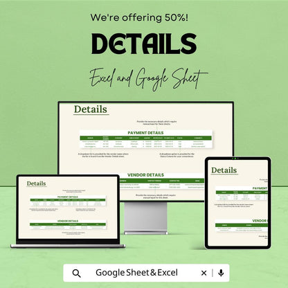 IT Spend Analysis Sheet Template | Excel and Google Sheets | IT Budget & Expense Tracking Dashboard