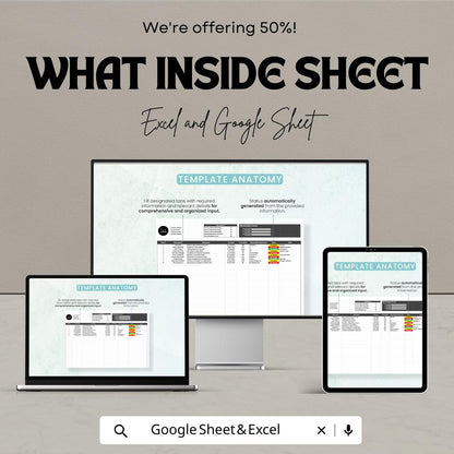Operations Project Deliverables Tracker Template | Project Management Log | Task and Milestone Tracker | Excel & Google Sheets