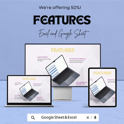 Monthly Cash Budget Sheet Excel & Google Sheets | Personal Finance Tracker and Strategic Cash Flow Template