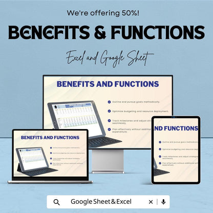 Marketing Product Launch Revenue Forecast Template | Excel and Google Sheet | Plan & Forecast Product Launches | Sales Forecasting Tool |