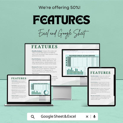 Display Advertising Metrics Spreadsheet Template | Campaign Analytics Tracker | Digital Marketing KPI Sheet