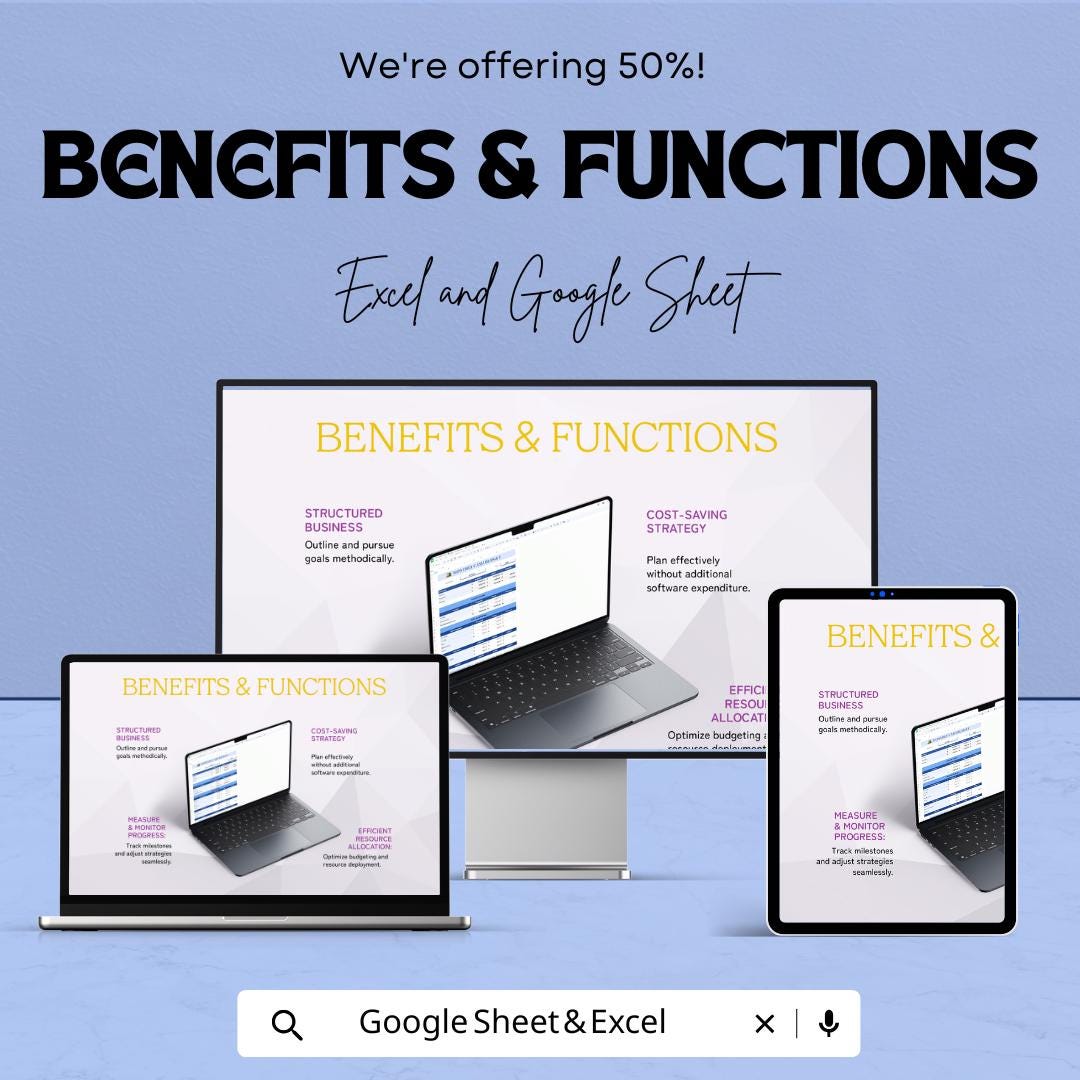 Monthly Cash Budget Sheet Excel & Google Sheets | Personal Finance Tracker and Strategic Cash Flow Template
