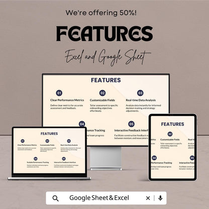 Sales Onboarding Assessment Scoresheet Template | Employee Evaluation Sheet | Sales Training Tracker | Performance Assessment Template Excel