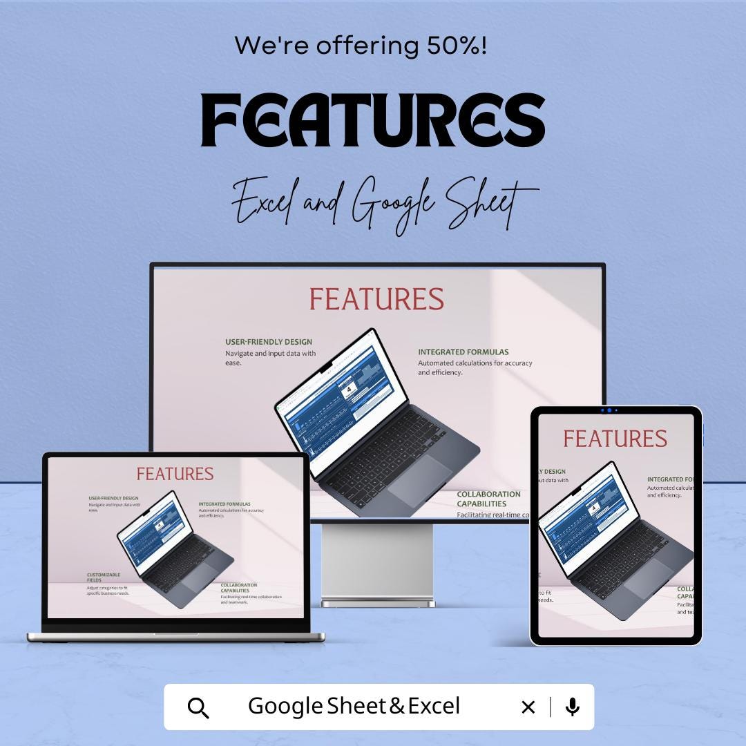 Task Management Checklist Spreadsheet | Excel & Google Sheets Dashboard | Daily Weekly Monthly Task Tracker | Digital Planner