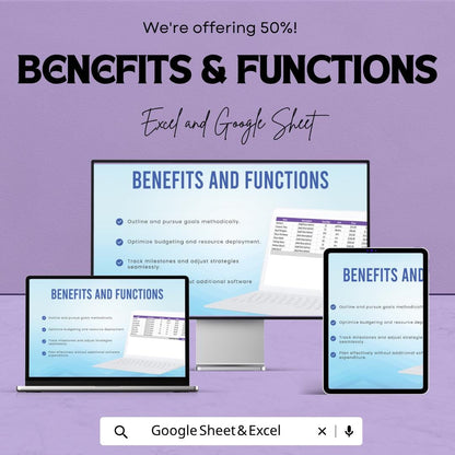 Subcontractor Construction Purchase Order Template | Contractor Material Order Form | Building Supply Tracker | Excel & Google Sheets