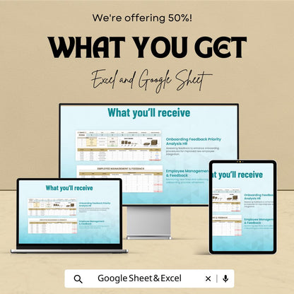 Onboarding Feedback Priority Analysis HR Template |  HR Dashboard | Employee Onboarding Feedback Tracker | HR Analytics Tool