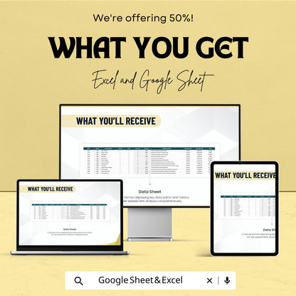 Risk Assessment Dashboard - Excel and Google Sheet Template | Manage & Analyze Business Risks | Budget Allocation and Evaluation Tool