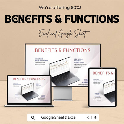 Operation Sheet - Streamline Your Business Operations with Excel & Google Sheet Template for Project Management