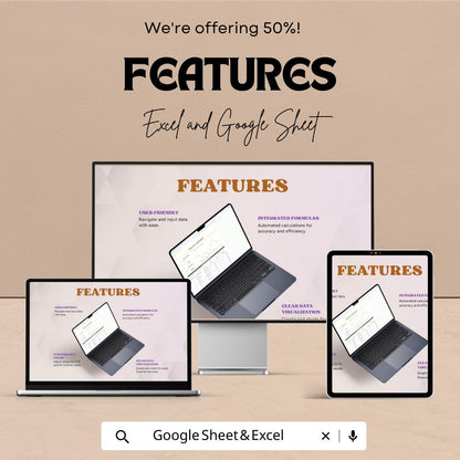 Restaurant Sales Daily Report Template | Daily Sales Tracker | Restaurant Revenue Report | POS Sales Summary Spreadsheet