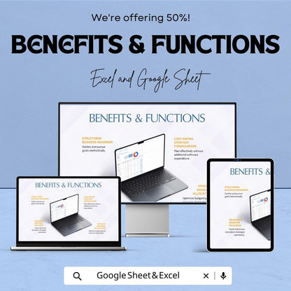 Annual Payroll Budget Template | Excel & Google Sheets | Employee Salary Planner | Payroll Expense Tracker | Business Budget Spreadsheet