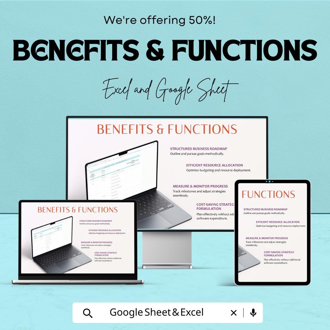 Meeting Minutes Sheet - Editable Excel and Google Sheet Template for Efficient Meeting Documentation, Customizable & Easy to Use