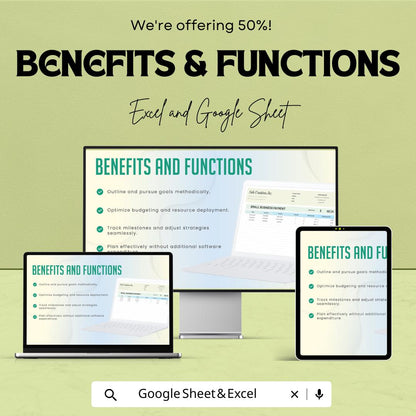 Small Business Payment Tracker Spreadsheet - Excel & Google Sheet Template for Payment Logs, Invoices, and Expenses