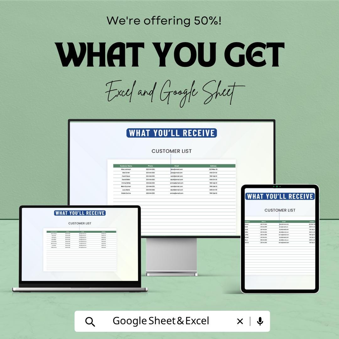 Customer Feedback Analysis Template | Customer Satisfaction Tracker | Feedback Dashboard Spreadsheet | Service Quality Tracker
