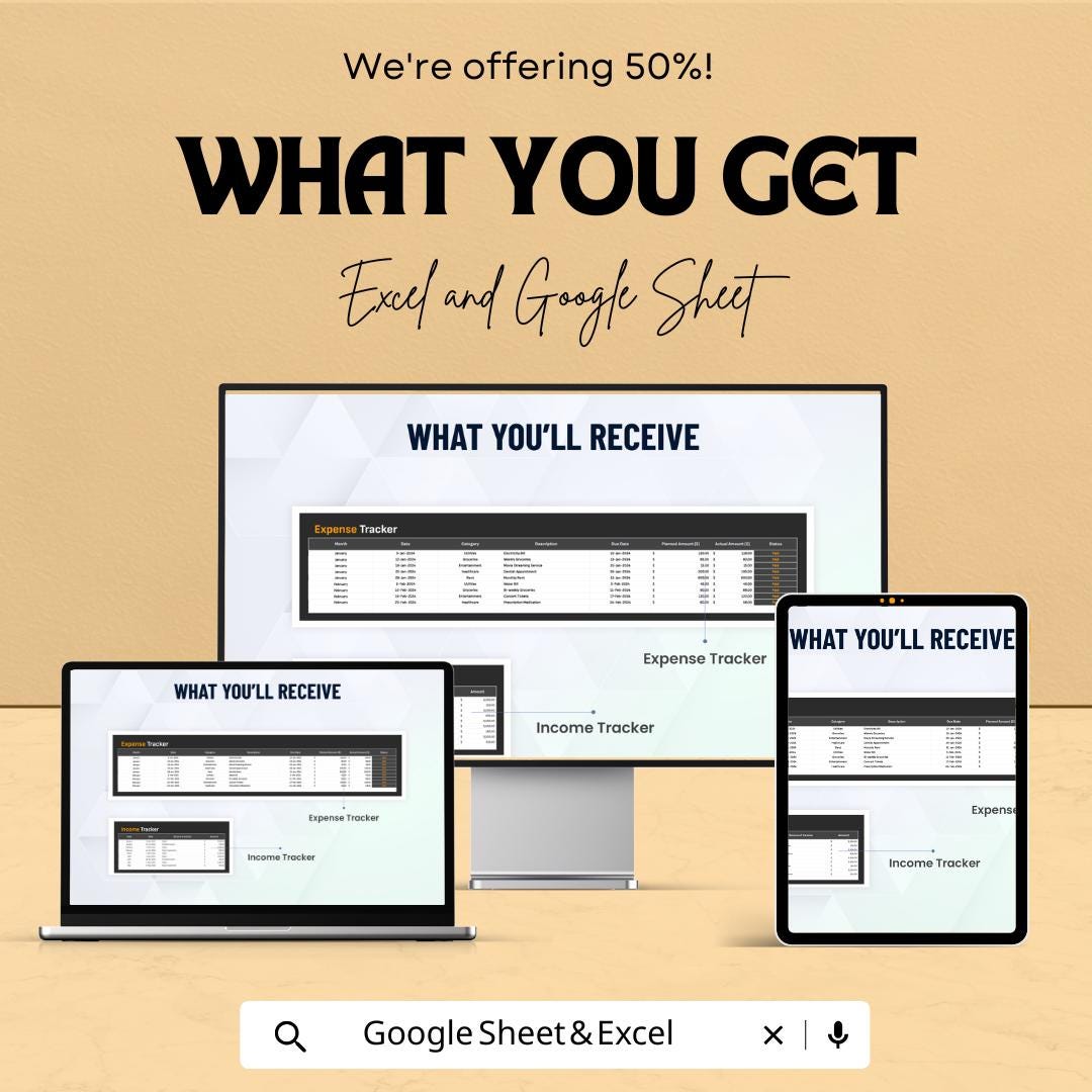 Data Visualization Bar Chart Template for Excel and Google Sheets - Financial and Business Analysis - Easy & Interactive |