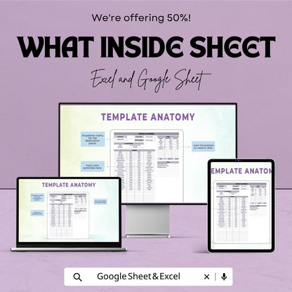 Travel Planner Spreadsheet Template | Vacation Planner | Travel Budget Tracker | Itinerary Planner | Digital Planner