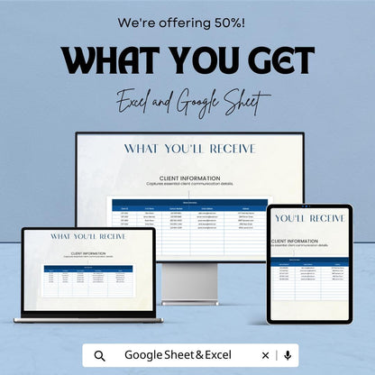 Legal Case Correspondence Tracker, Law Firm Client Database, Case & Client Management Template, Legal Spreadsheet