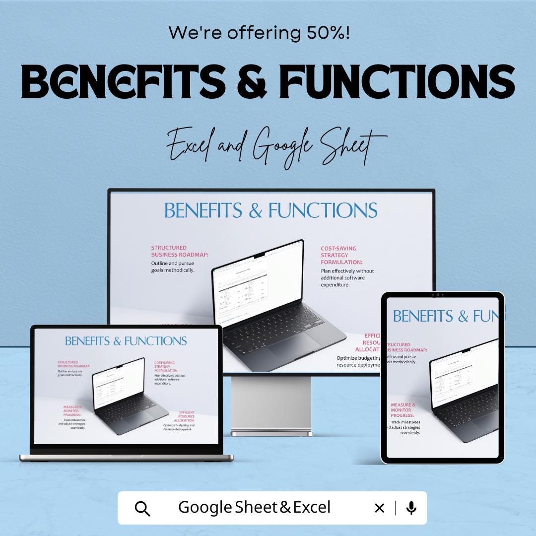 Personal Balance Sheet | Excel and Google Sheet | 50% OFF | Track Assets & Liabilities Template