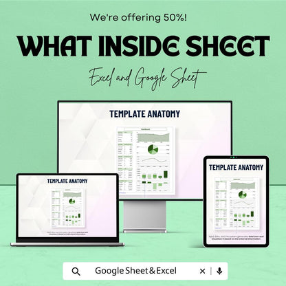 Business Budget Management Template | Excel & Google Sheets | Financial Planning Spreadsheet | Expense Tracker