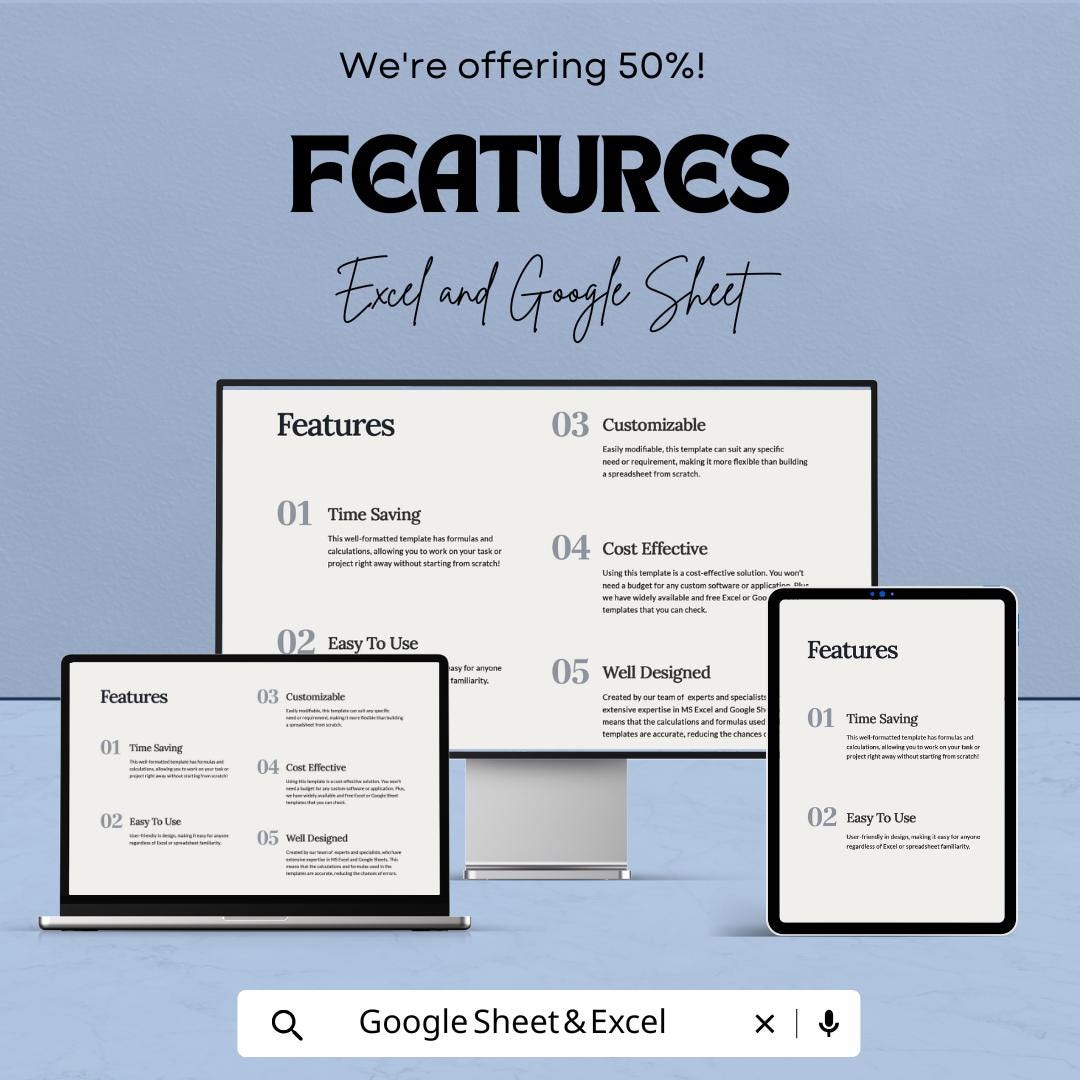 Subcontractor Schedule of Values Sheet | Excel & Google Sheet | Construction Project Management Template | 50% Off