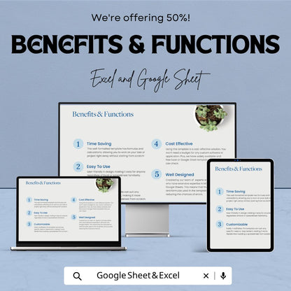 Education Capital Expenditure Template | School Budget Planner | Education Expense Tracker | Excel & Google Sheets | Capital