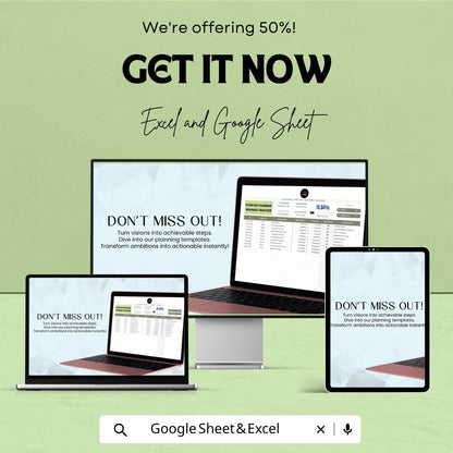 Startup Funding Rounds Tracker Sheet | Excel & Google Sheets Template | Funding Progress Tracker | Startup Investment Tracker |