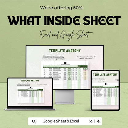 Operations Project Work Breakdown Structure (WBS) Sheet Template | Project Planner | Project Management Tracker | Work Task Organizer