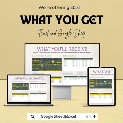 CRM for Small Business Template | Small Business CRM Spreadsheet | Client Management System | Lead Tracking Tool